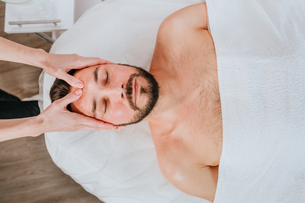 Photo - Anti-ageing face care for men king arthur hotel